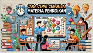 Cara Cepat Menguasai Materi Pendidikan