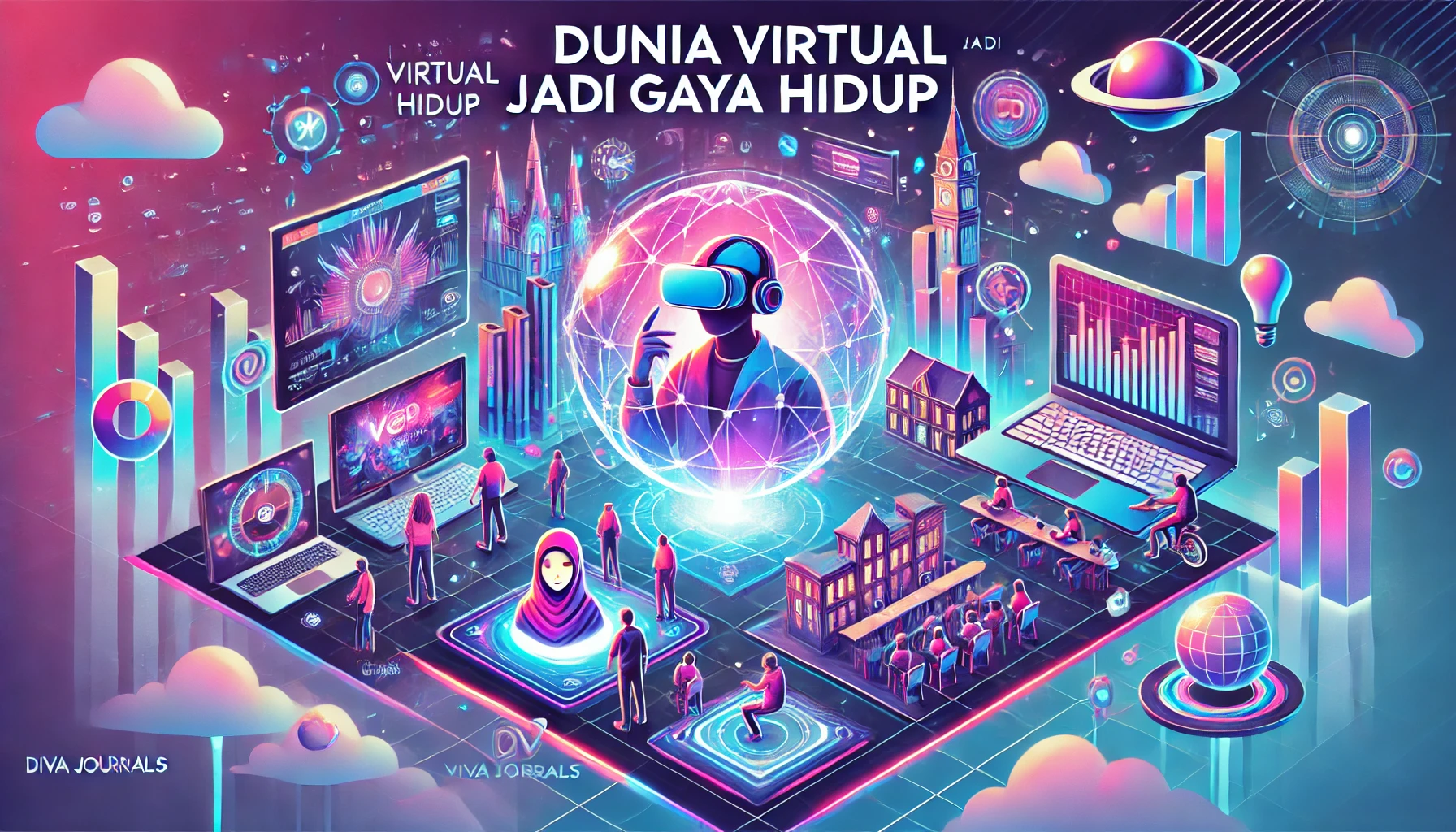 Dunia Virtual Jadi Gaya Hidup