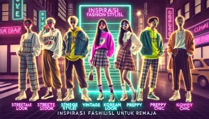 Inspirasi Fashion Stylish Untuk Remaja