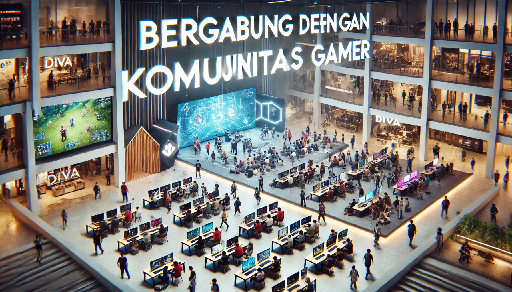 Bergabung dengan Komunitas Gamer