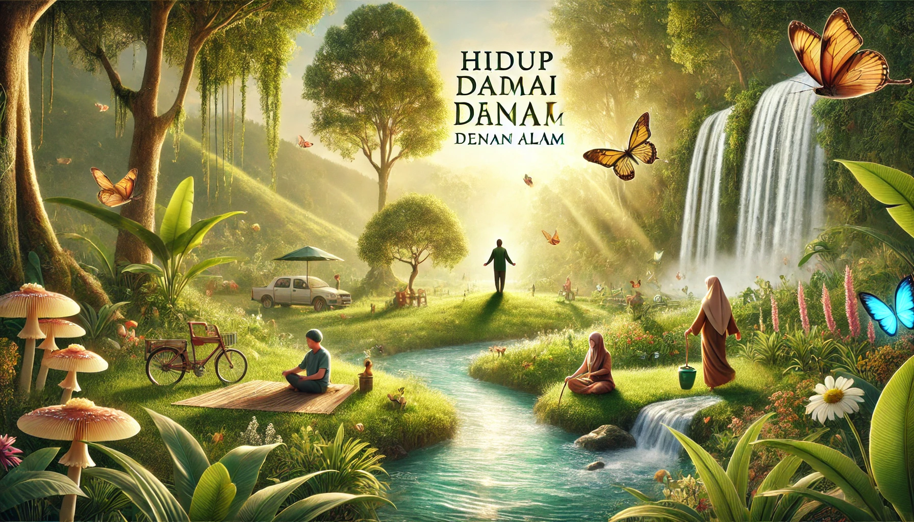 Hidup Damai Dengan Alam