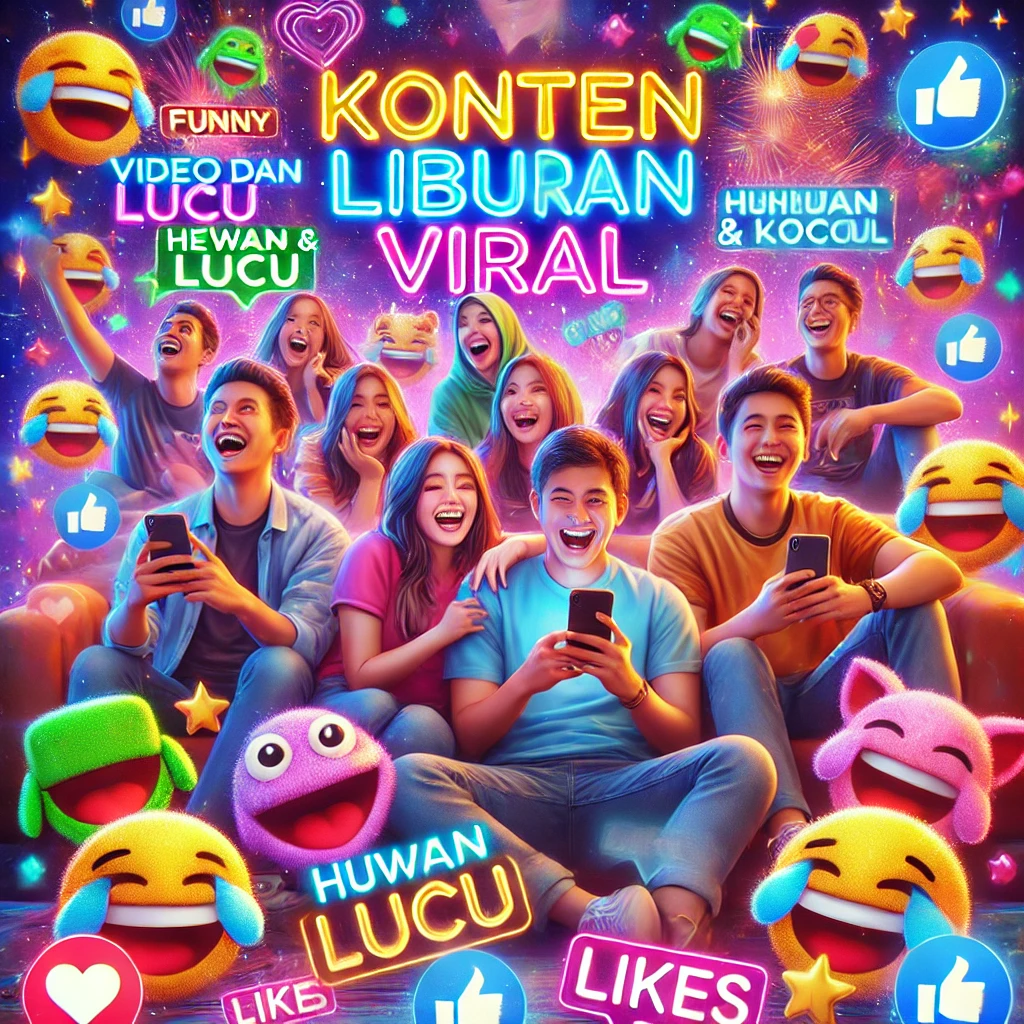Konten Hiburan Lucu Viral